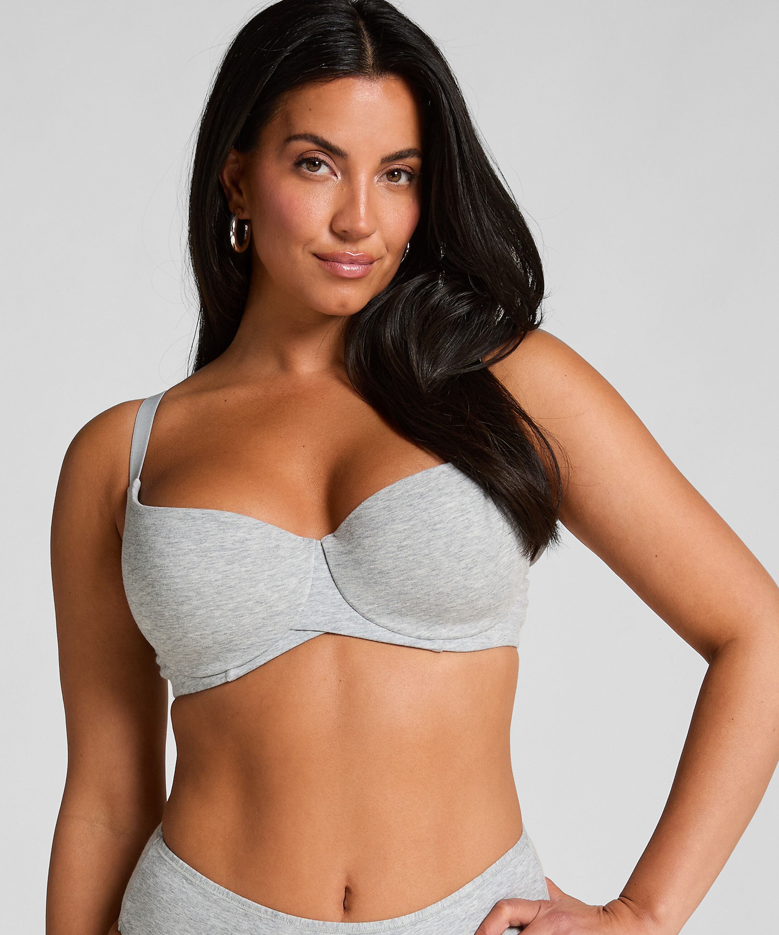 Soutien-gorge à armatures rembourré en coton