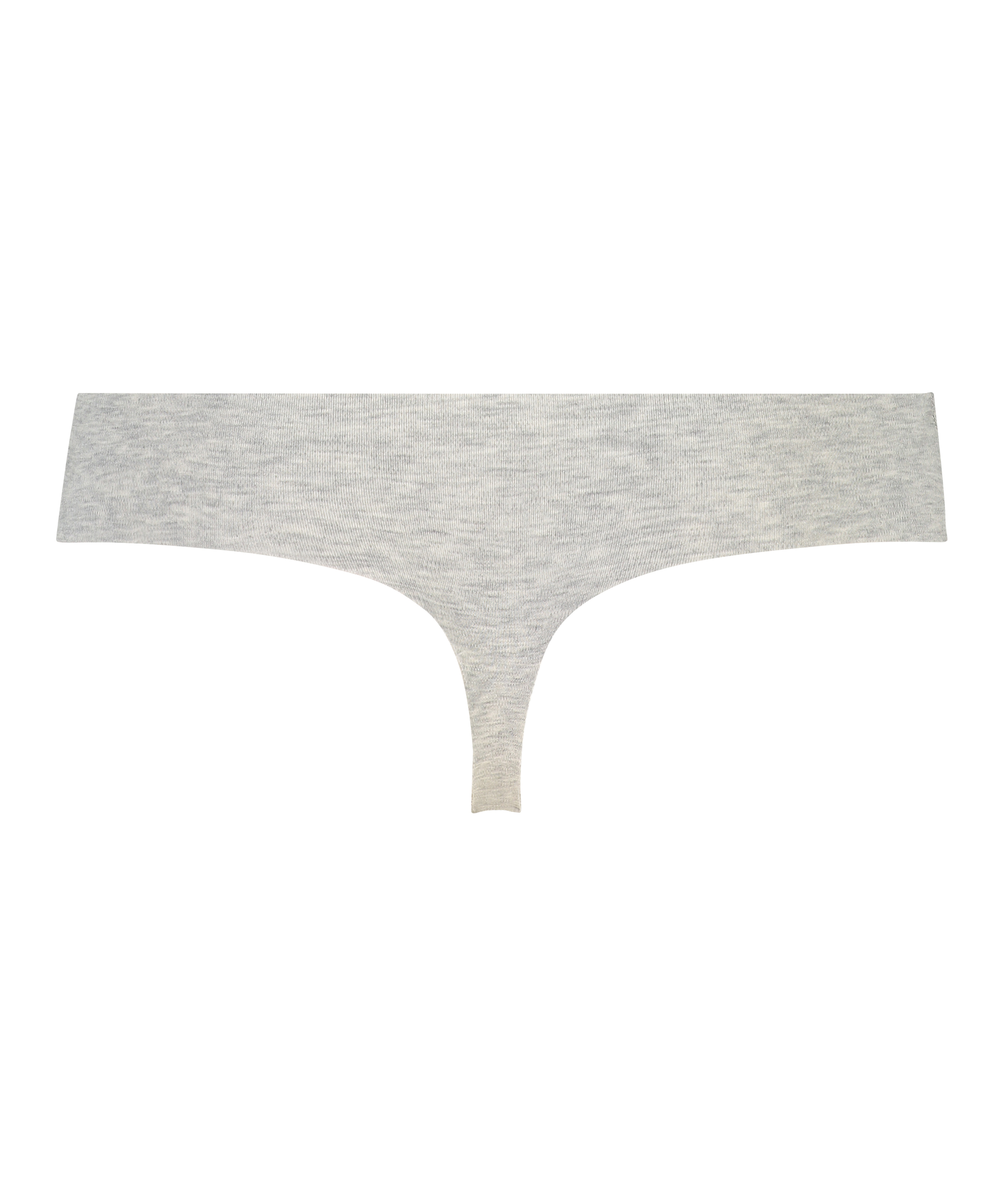 String invisible en coton, Gris, main