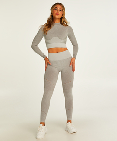 HKMX Sport cropped top Bionic Seamless, Gris