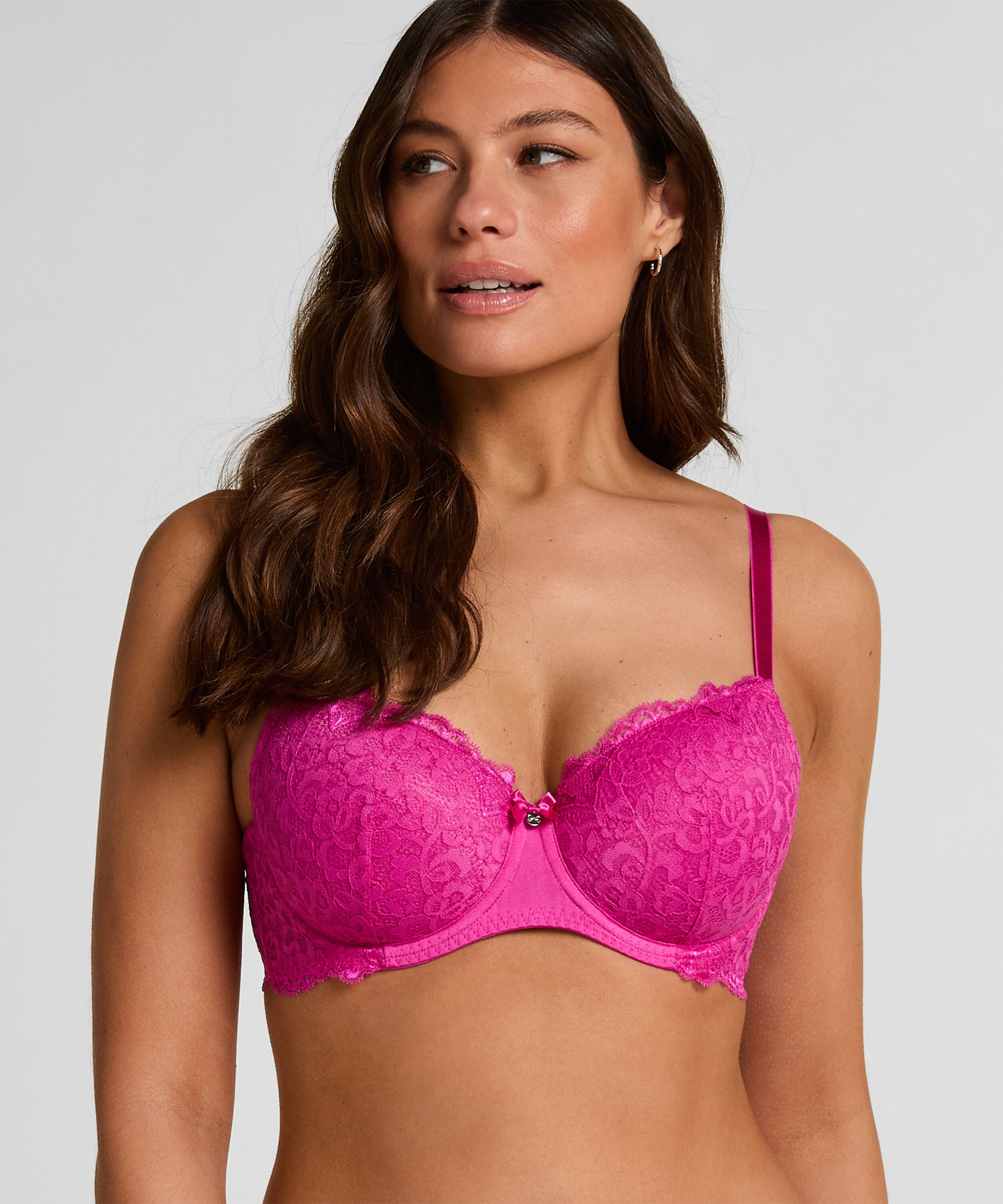 Soutien-gorge à armatures préformé Marine, Rose