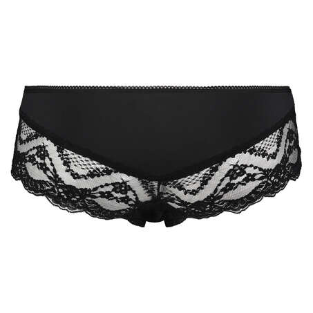 Slip br&eacute;silien micro Lacey, Noir