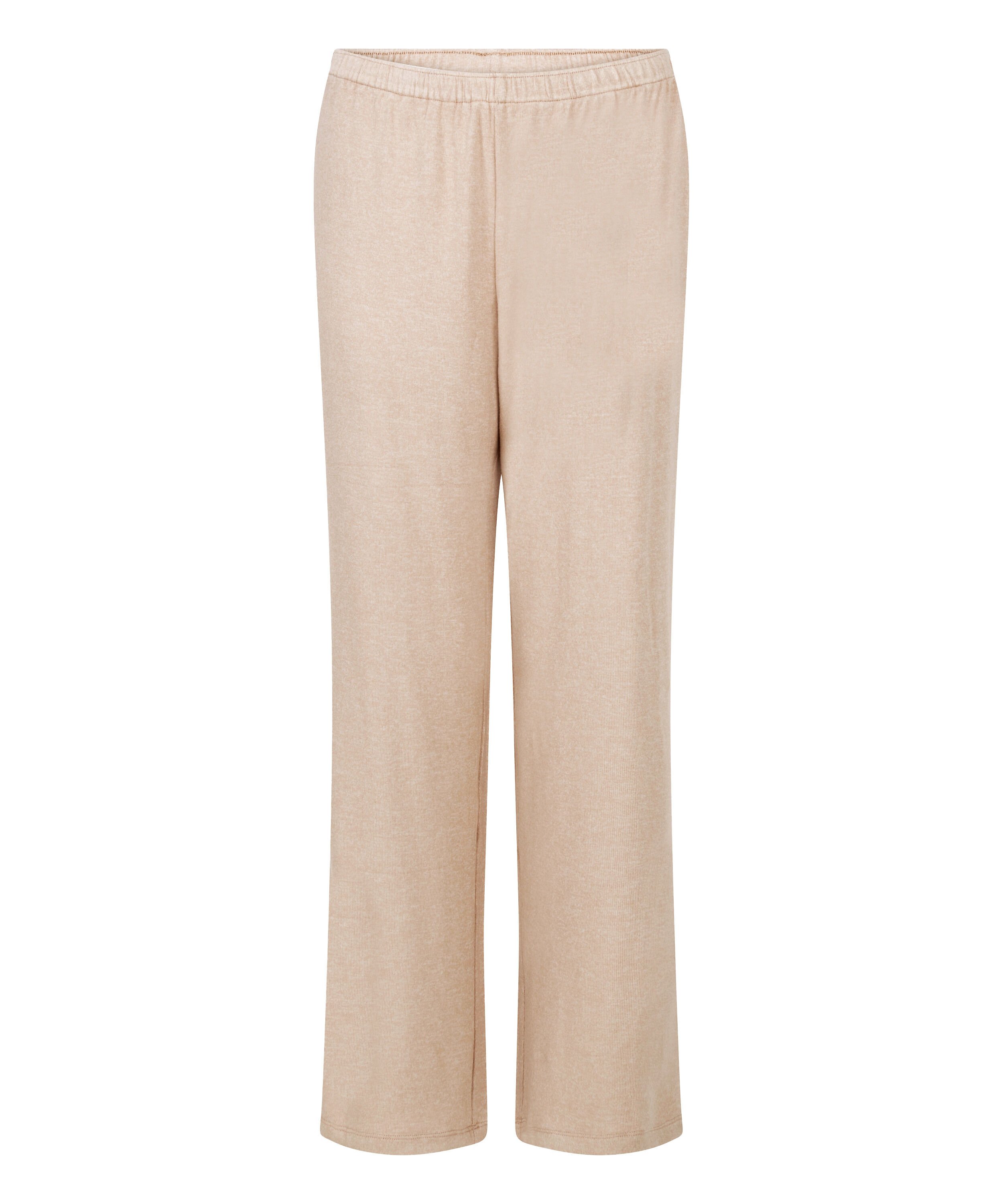 Pantalon Brushed Jersey, Beige