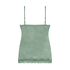 Camisole velours Dentelle, Vert