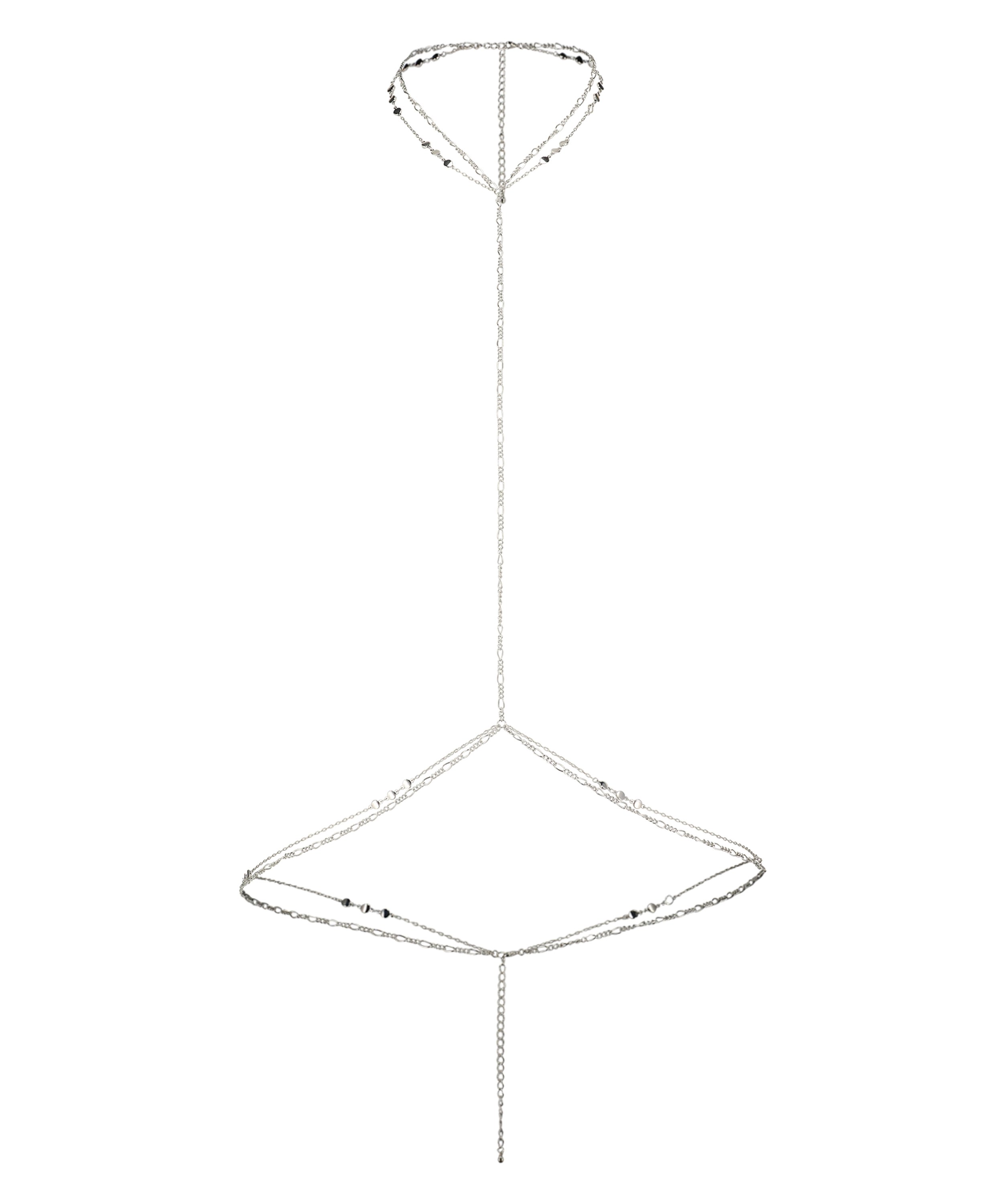 Chaîne façon harnais, Gris, main