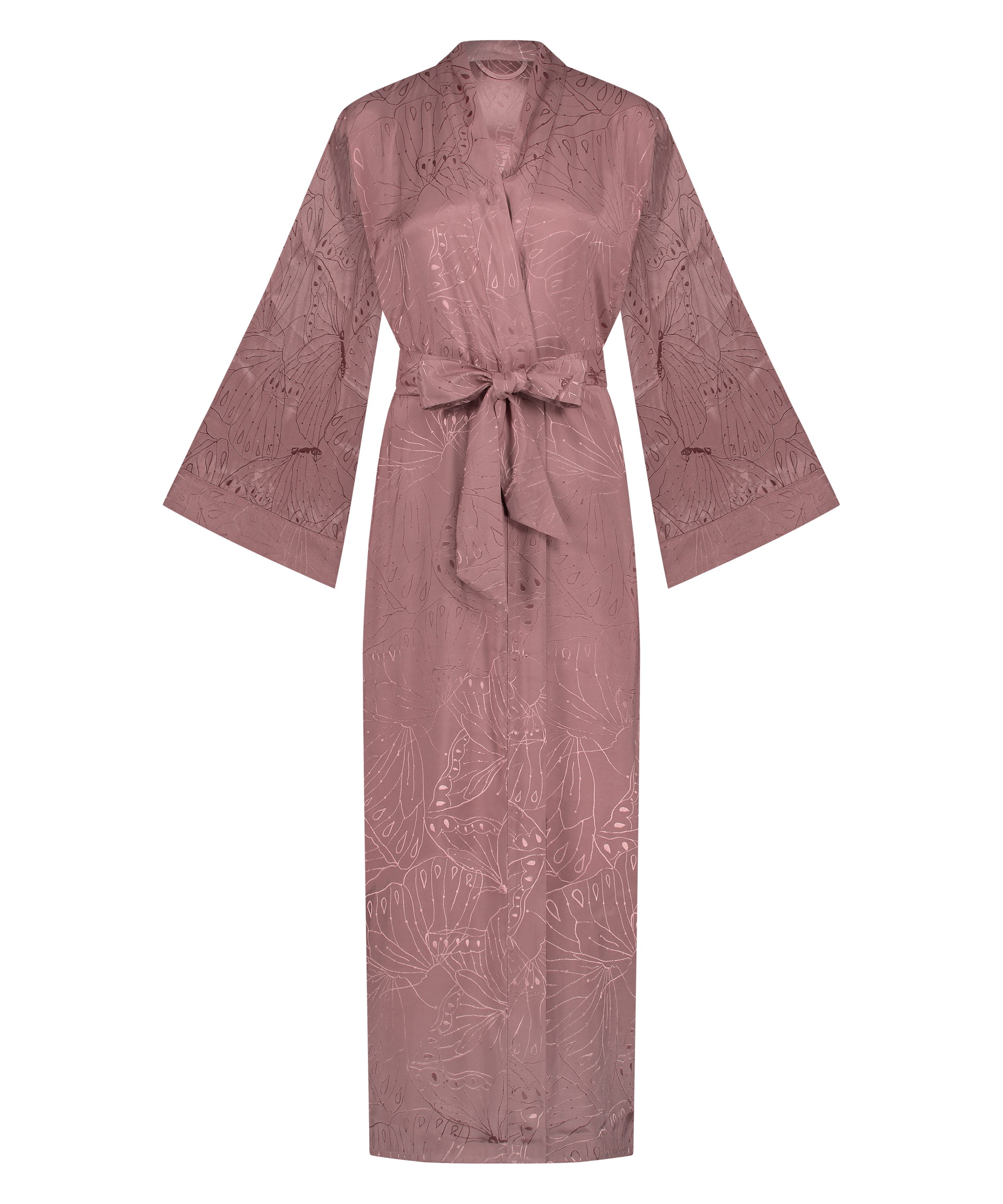 Kimono long, Rose, main
