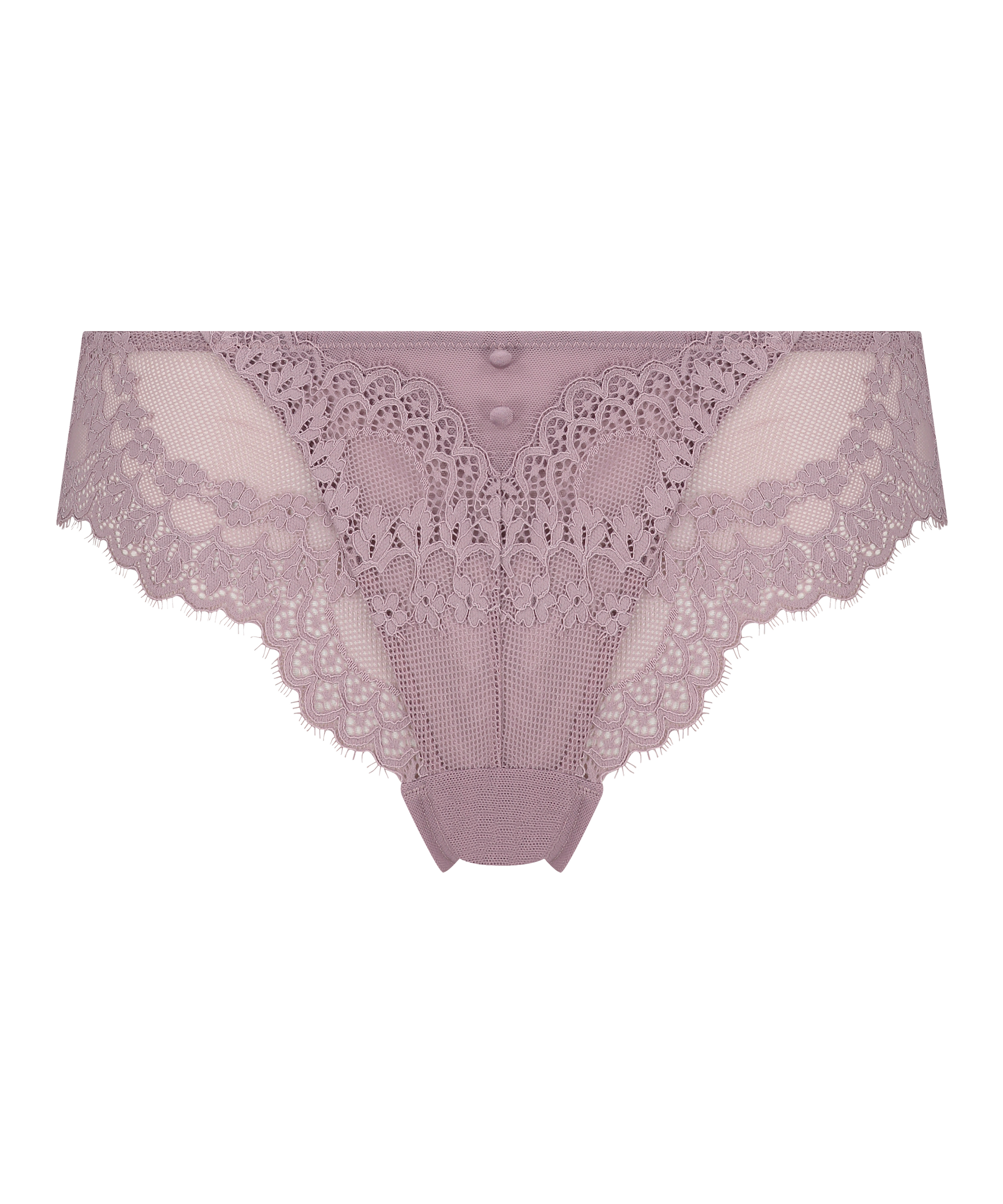 Slip brésilien Daisy, Violet, main