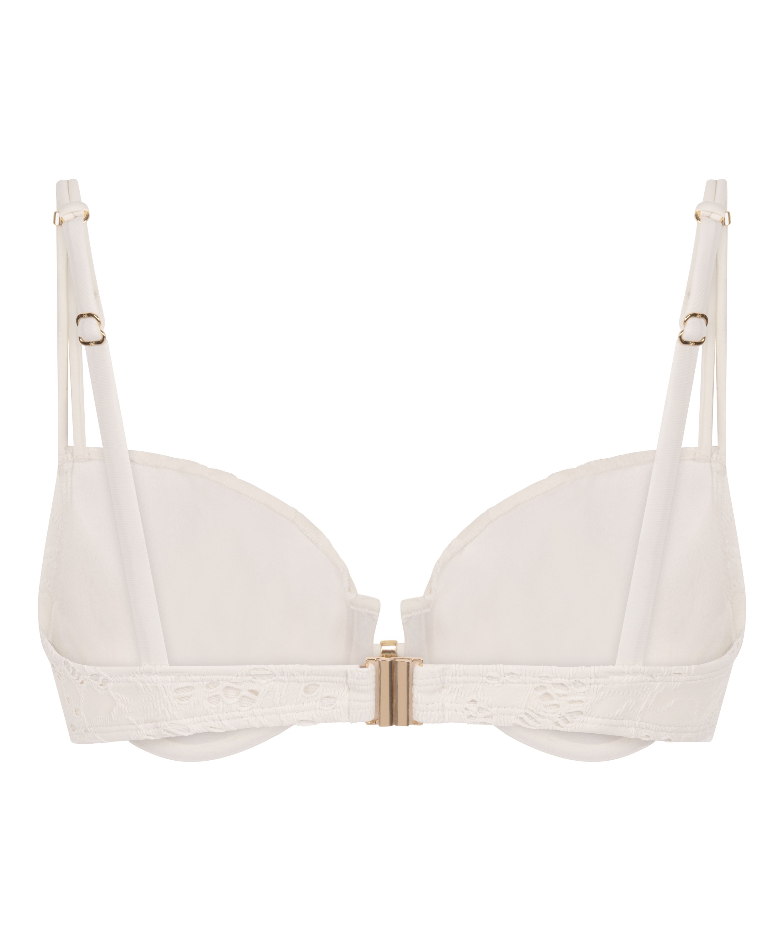 Crochet Bikini Top, Blanc, main