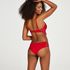 Soutien-gorge long rembourré à armatures Coco, Rouge