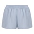 Short en mousseline, Bleu