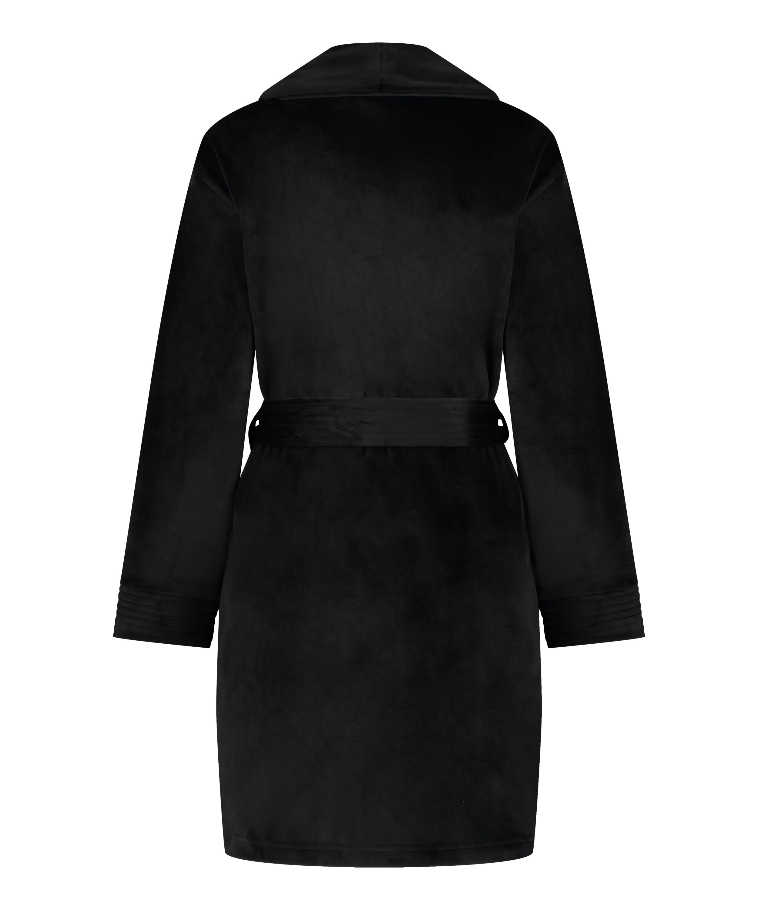 Peignoir Velours, Noir, main