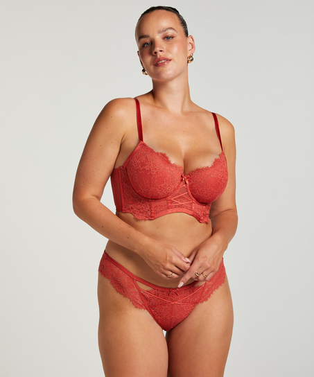 Slip brésilien Arabella, Rouge