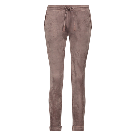 Pantalon de jogging Velours, marron