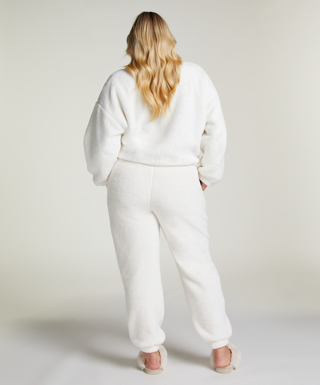 Haut Snuggle Fleece, Blanc