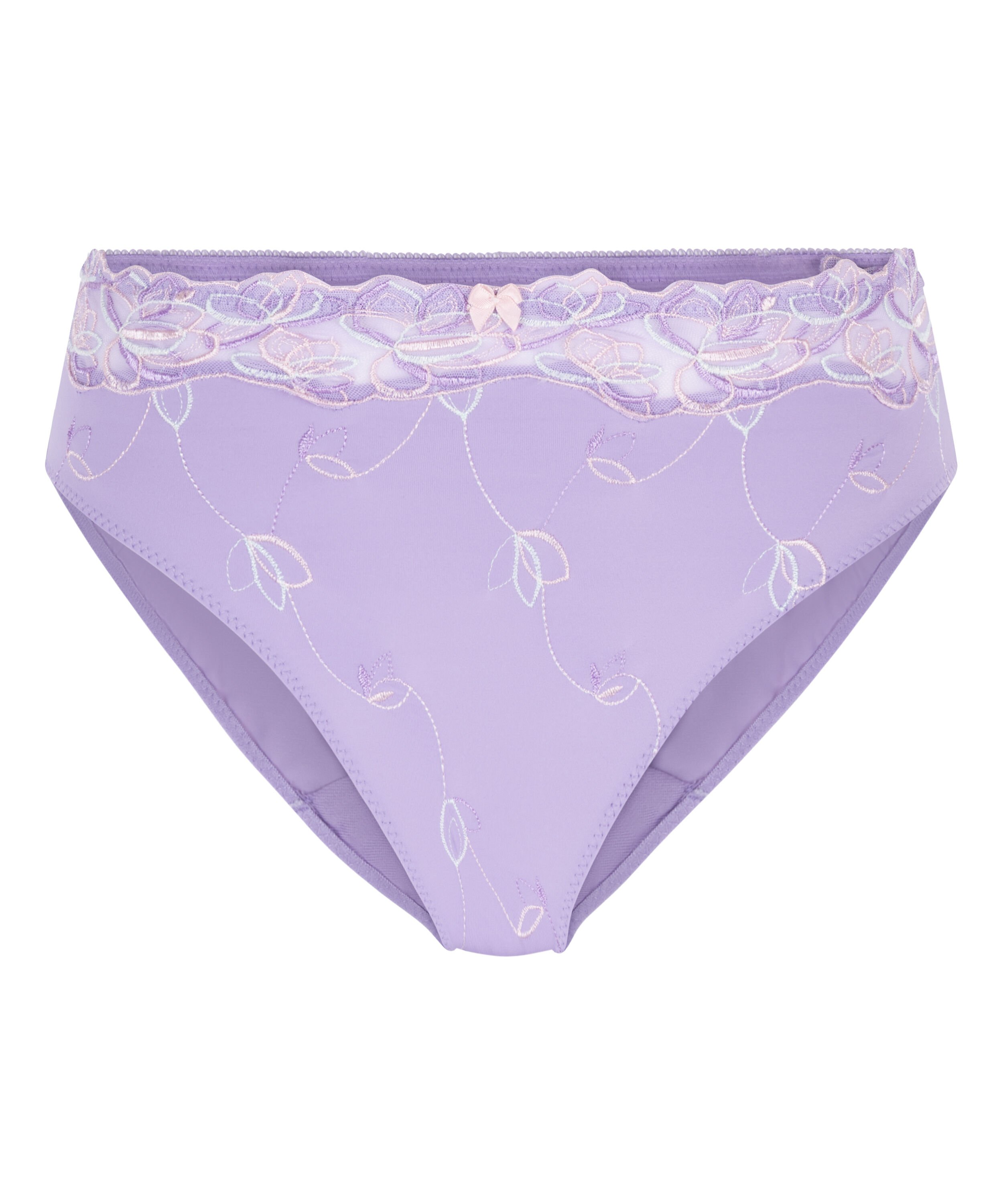 Slip taille haute Diva, Violet