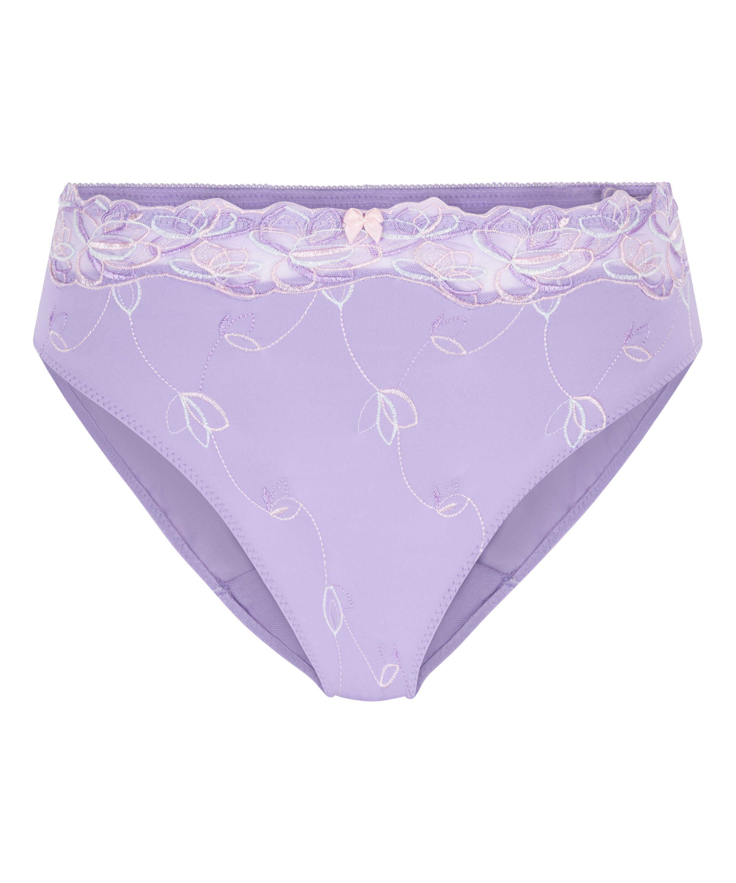 Slip taille haute Diva, Violet, main