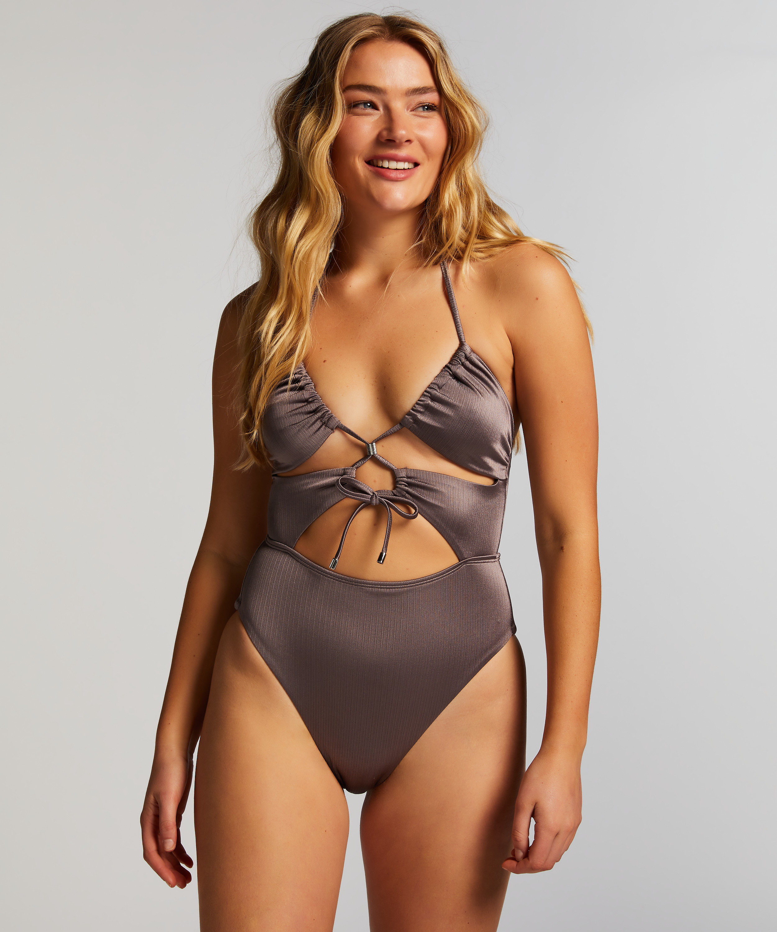 Maillot de bain Luna, Gris, main