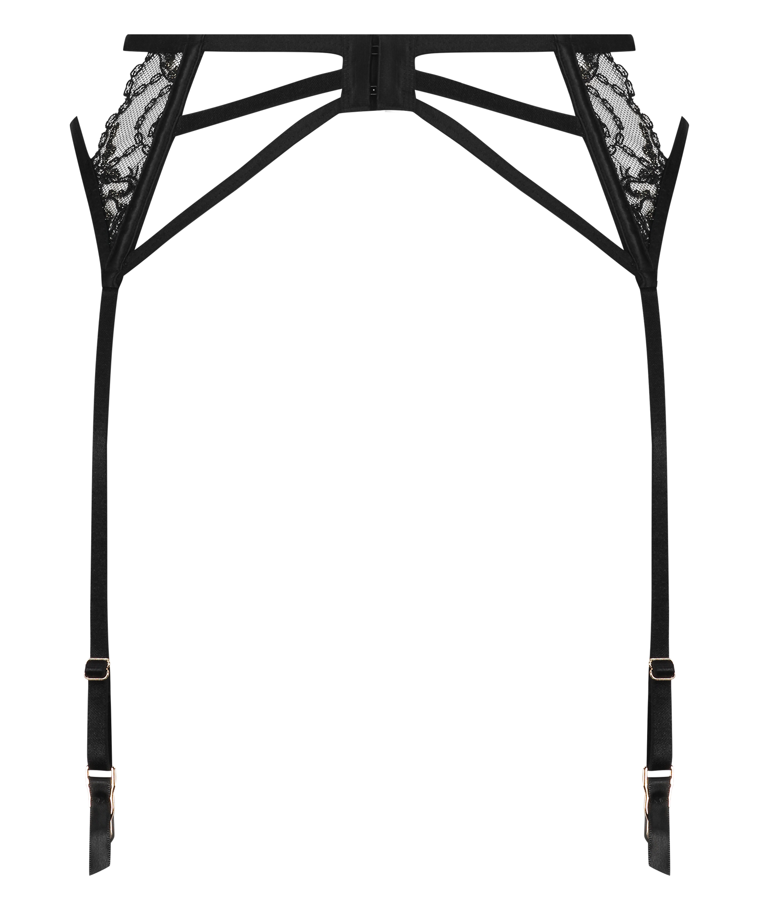 Porte-jarretelles Felicia, Noir, main