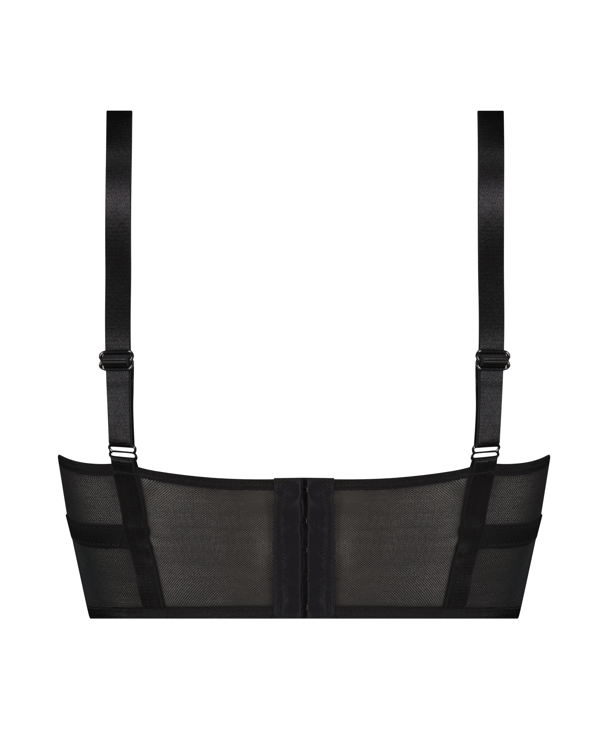Haut corset Boo, Noir, main