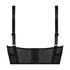 Haut corset Boo, Noir