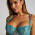 Soutien-gorge &agrave; armatures non-pr&eacute;form&eacute; Eros, Bleu