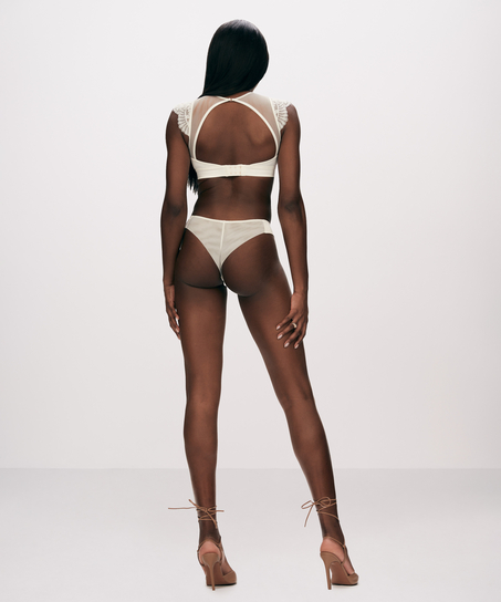 Slip brésilien Indigo, Blanc