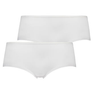 Lot de 2 boxer Kim Micro, Blanc