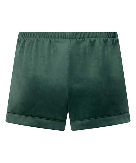 Short velours, Vert