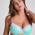 Soutien-gorge à armatures préformé Lace & Shine, Bleu