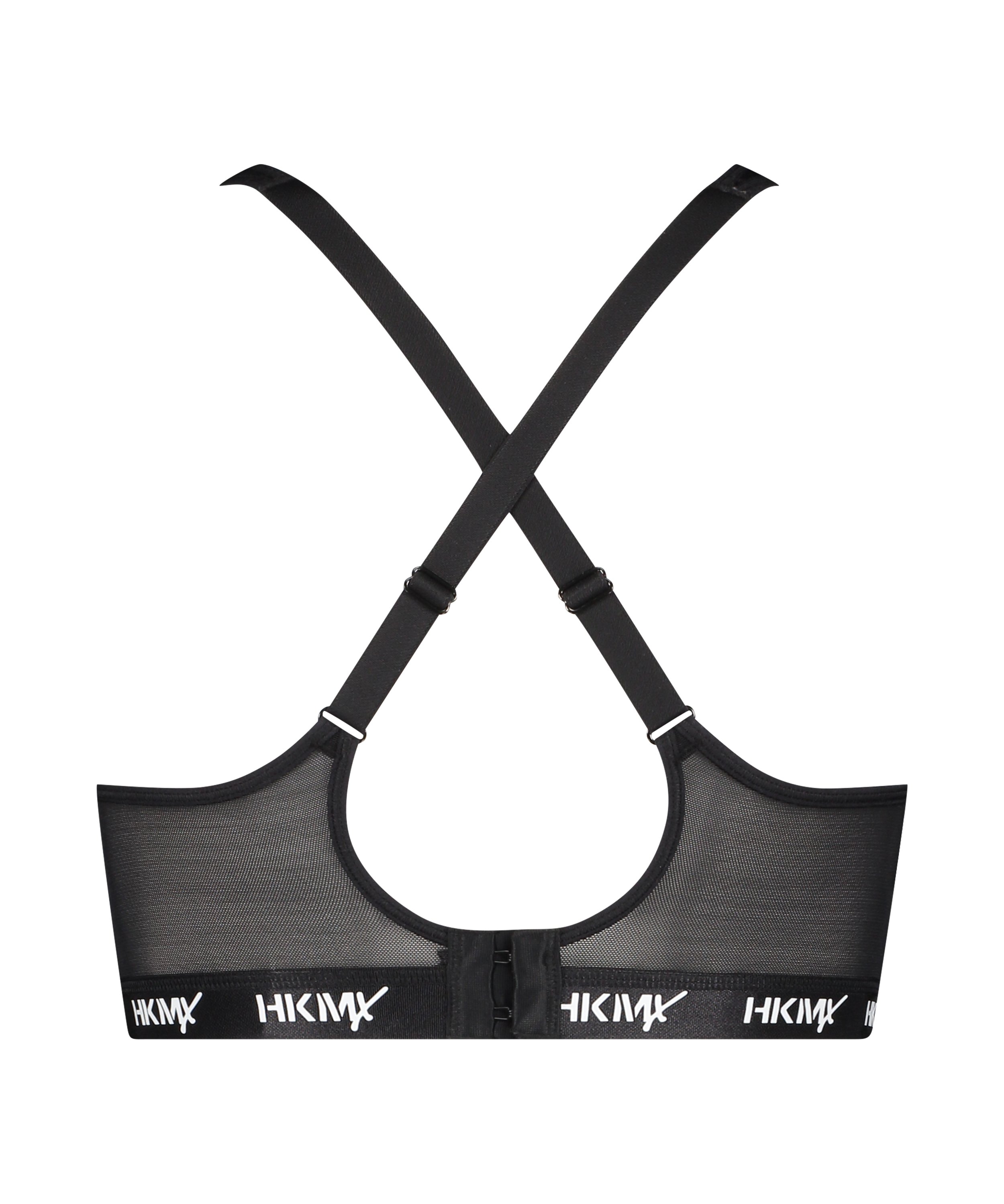 HKMX Soutien-gorge de sport The All Star Maintien niveau 2, Noir, main