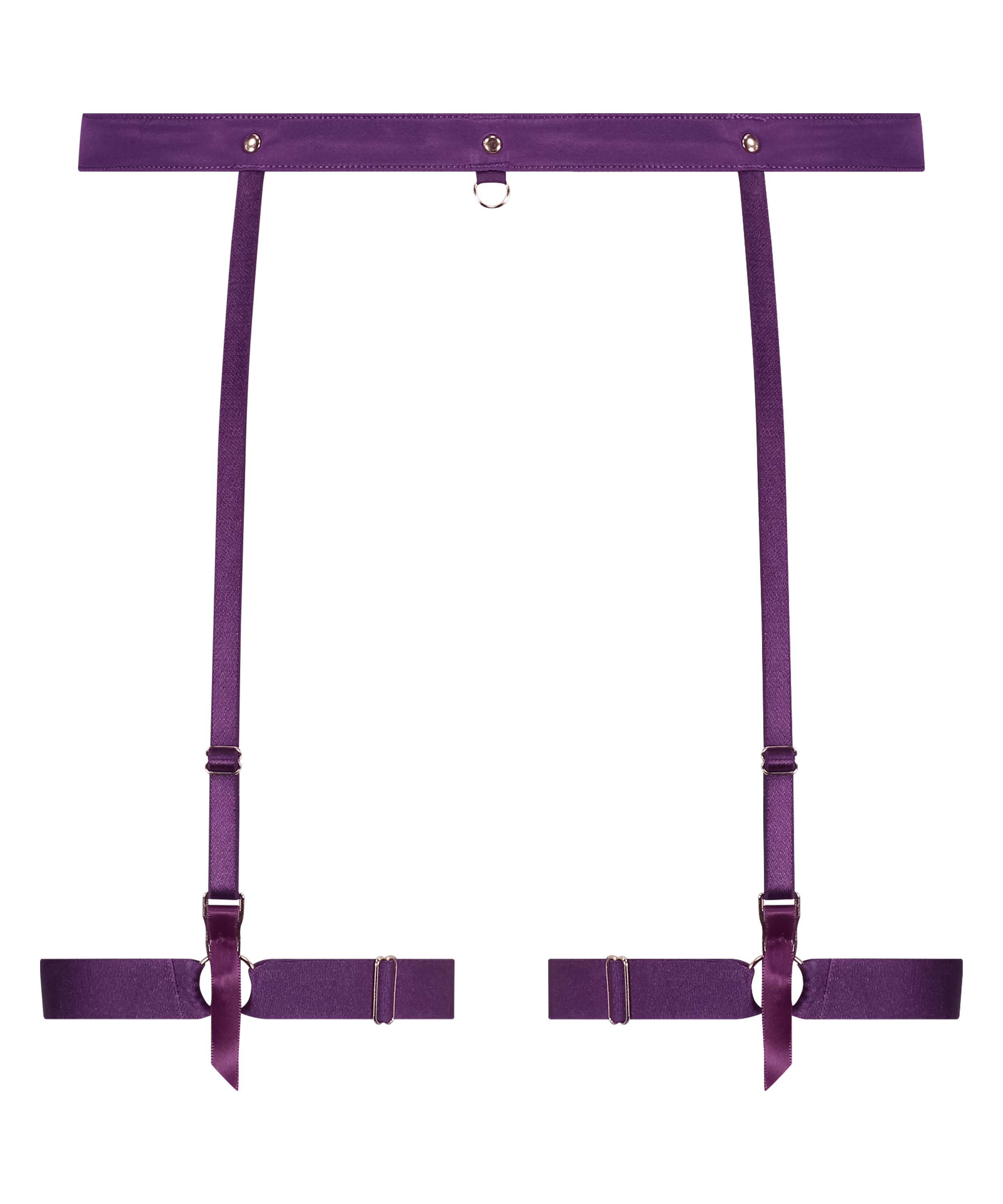 Porte-jarretelles Belladonna, Violet, main
