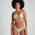 Haut de bikini bandeau Lima, Beige