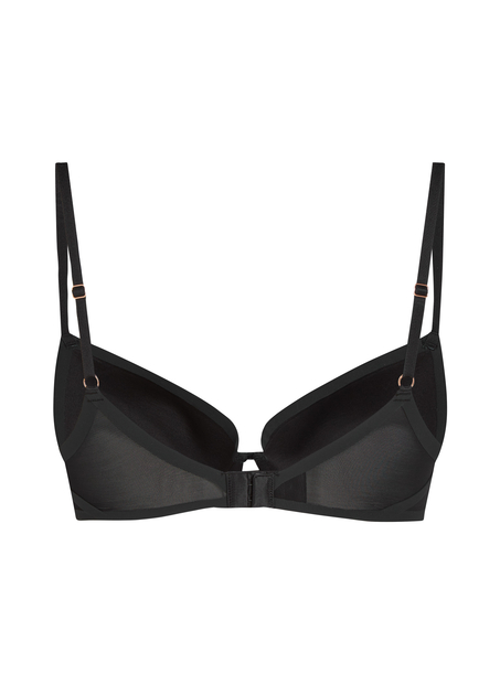 Soutien-gorge à armatures préformé push-up Essential, Noir