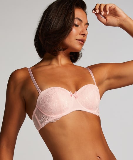 Soutien-gorge préformé sans bretelles avec armatures Kimberley, Rose