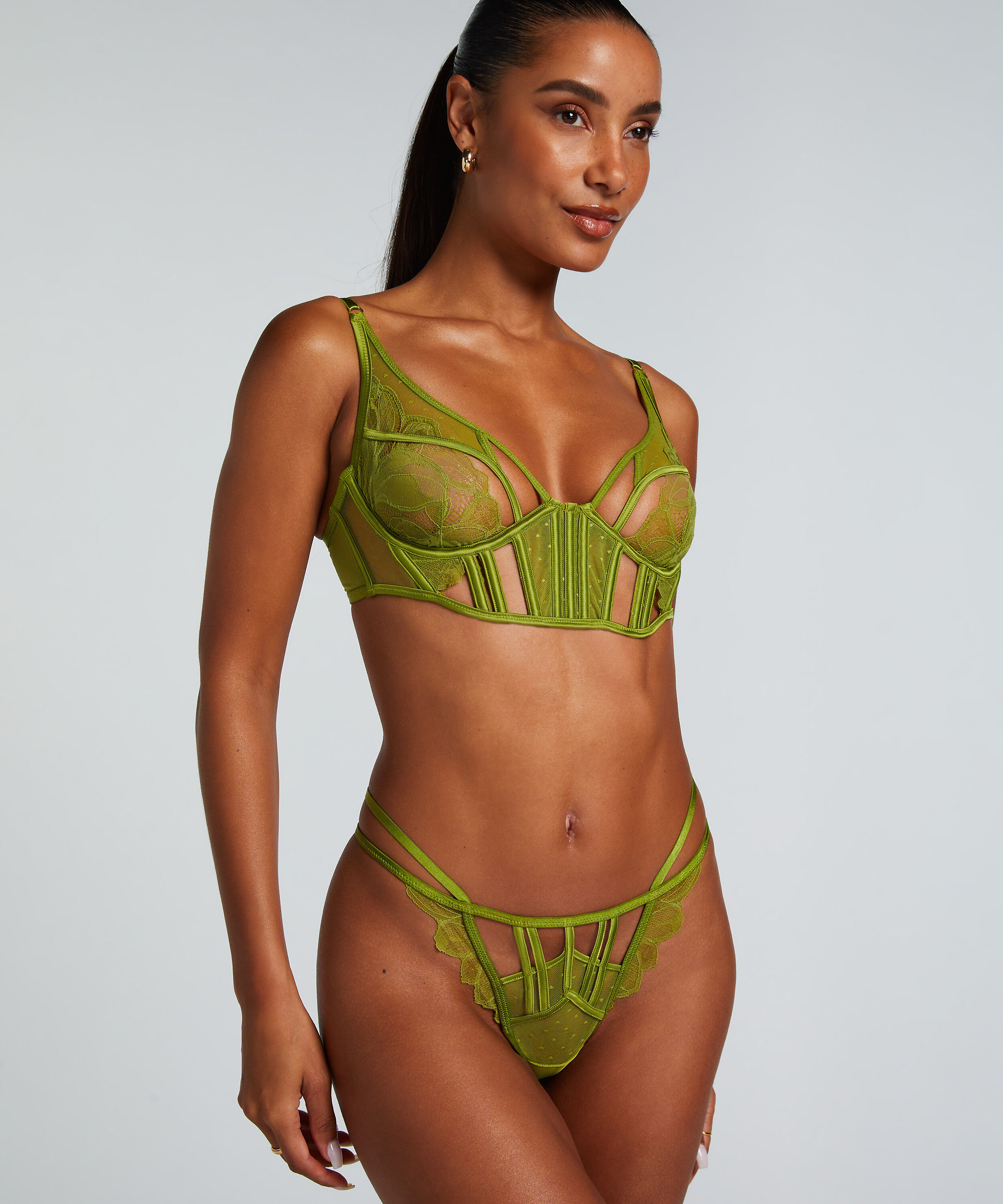 Soutien-gorge à armatures non-préformé longline Billie
