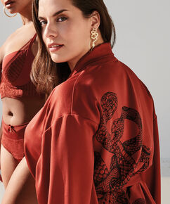 Kimono Satin Snake I AM, Rouge