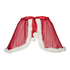 Jupe Père Noël sexy, Rouge