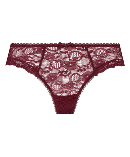 Slip brésilien Riley, Rouge