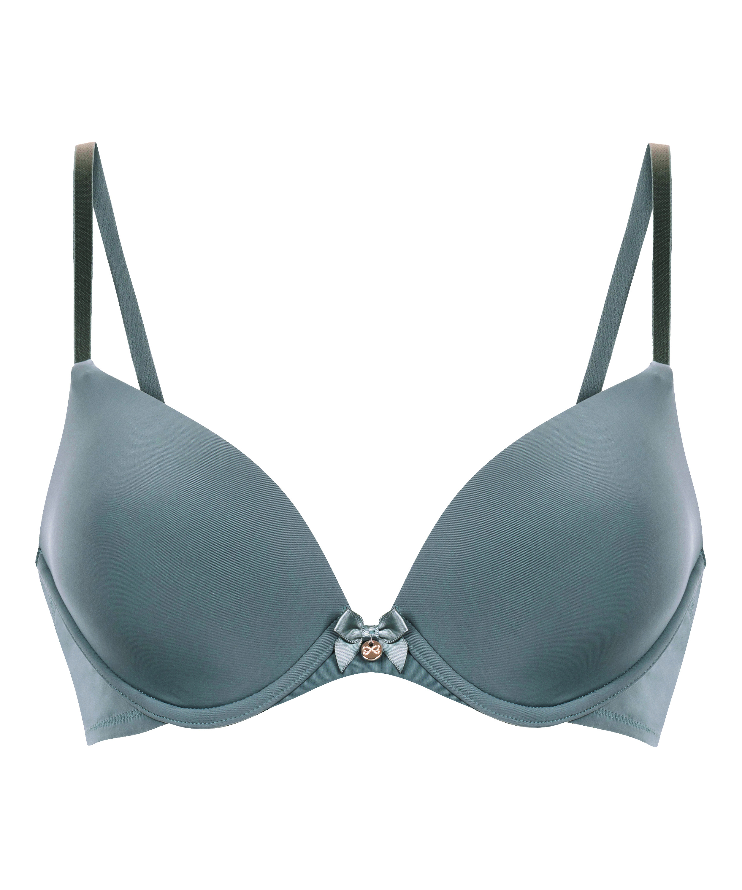 Soutien-gorge à armatures préformé Plunge, Bleu, main