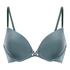 Soutien-gorge à armatures préformé Plunge, Bleu
