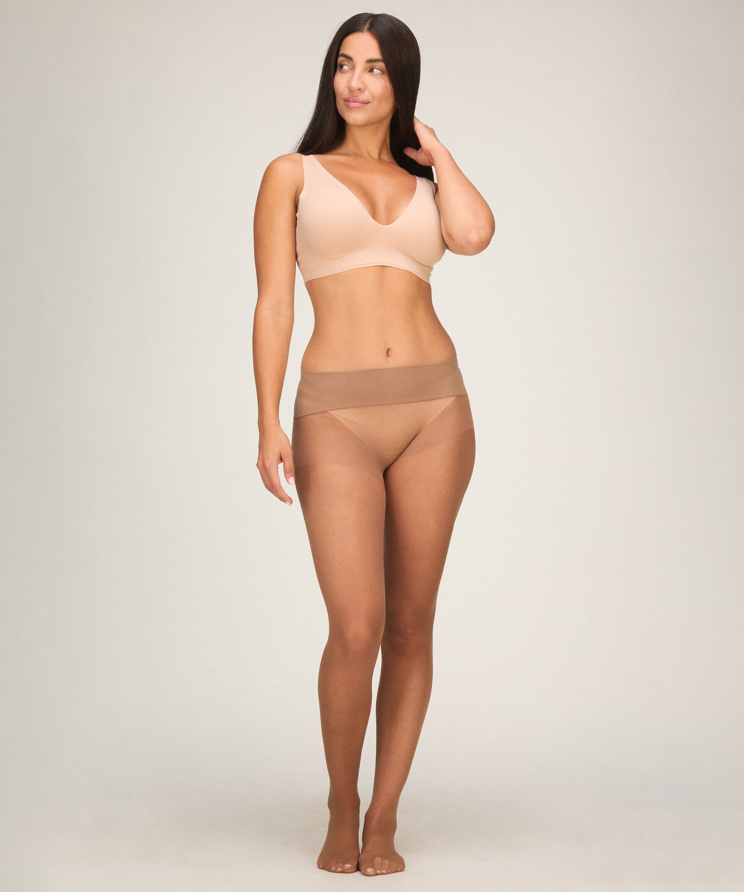 Tight 20 Denier Seamless Velvet Touch, Marron Tight 20 Denier Seamless Velvet Touch, Marron