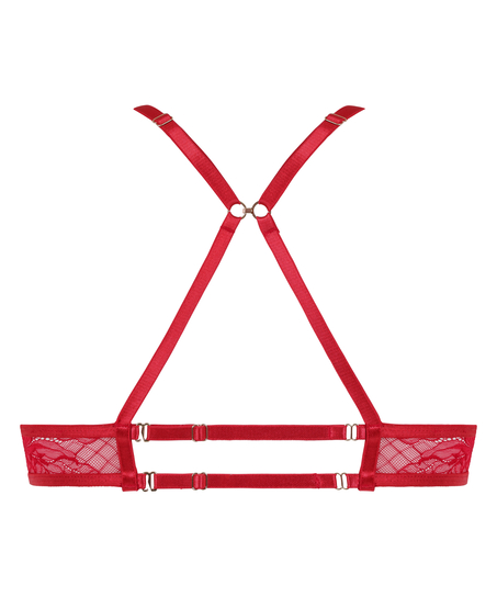Soutien-gorge à armatures non-préformé Chayna, Rouge