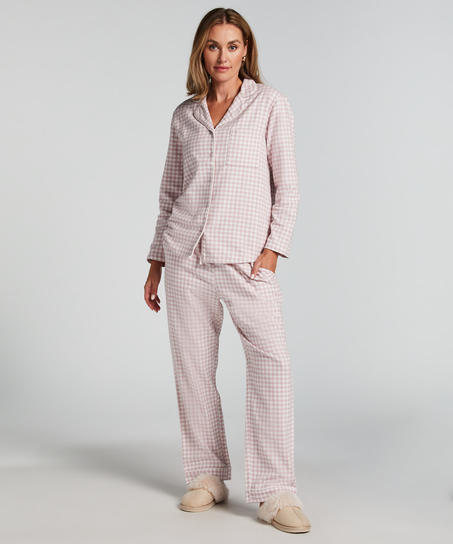 Haut de pyjama Flanel Essentials, Violet