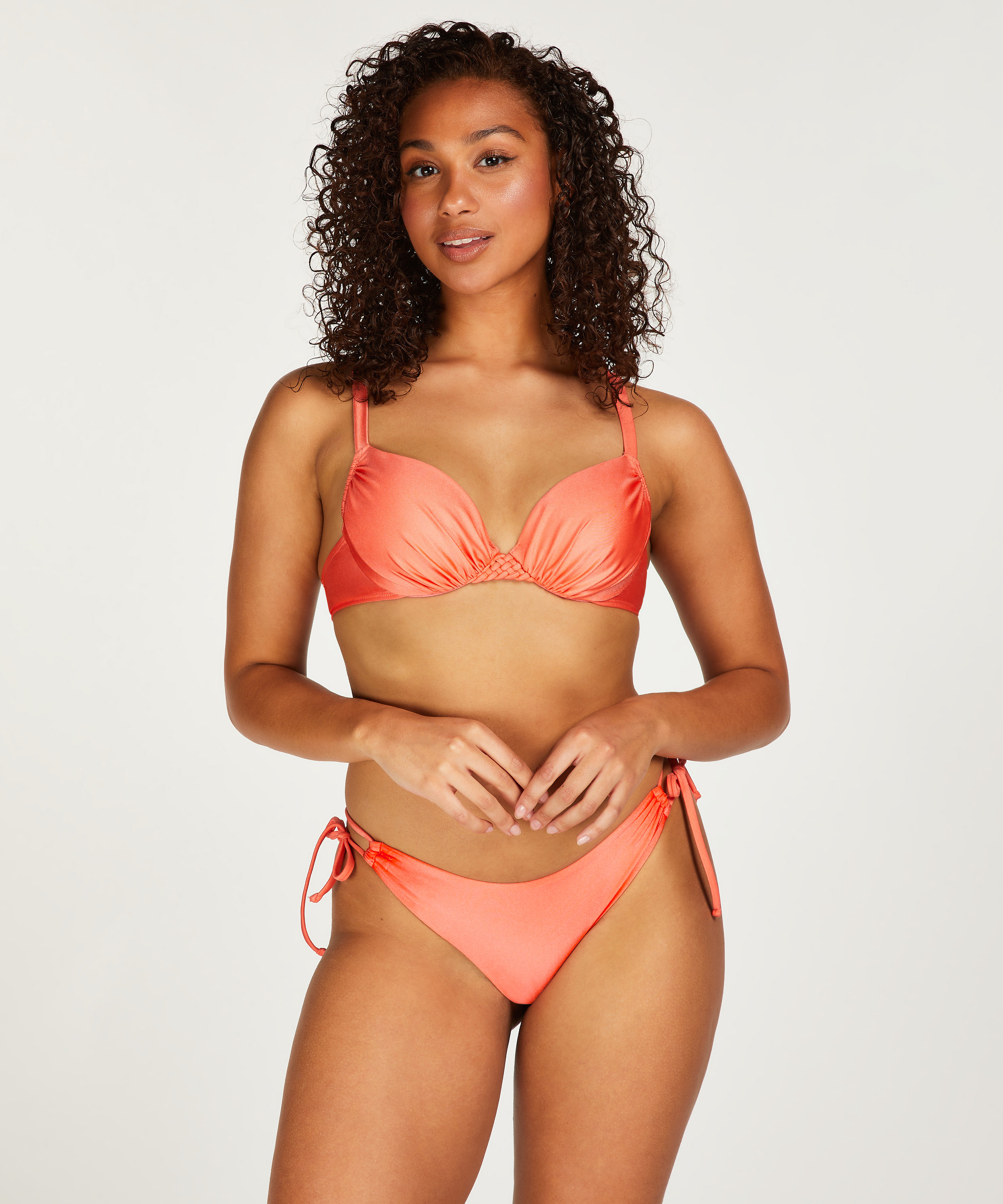 Haut de bikini préformé à armatures Sunrise, Orange, main