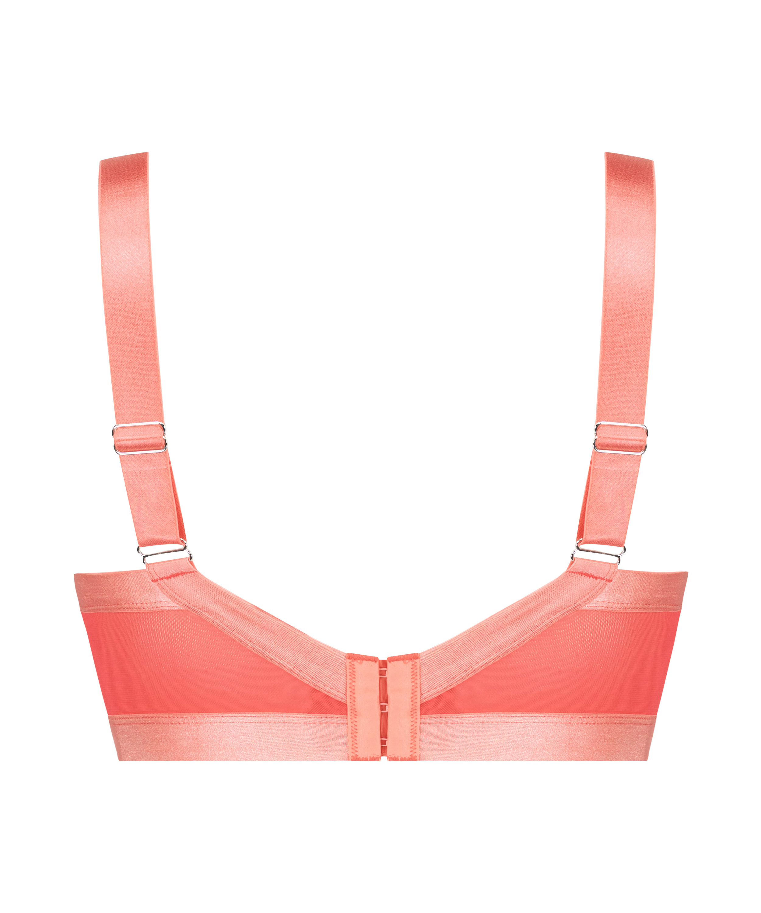 Soutien-gorge bustier non rembourré à armatures Hana, Rose, main