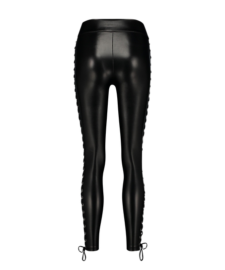 Legging Lace up, Noir