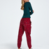 Pantalon de pyjama Twill, Rouge