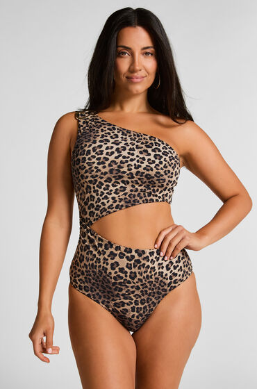 Hunkemöller Bikini asymetrique Amalia Marron