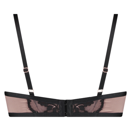 Soutien-gorge bustier préformé Poppy, Noir