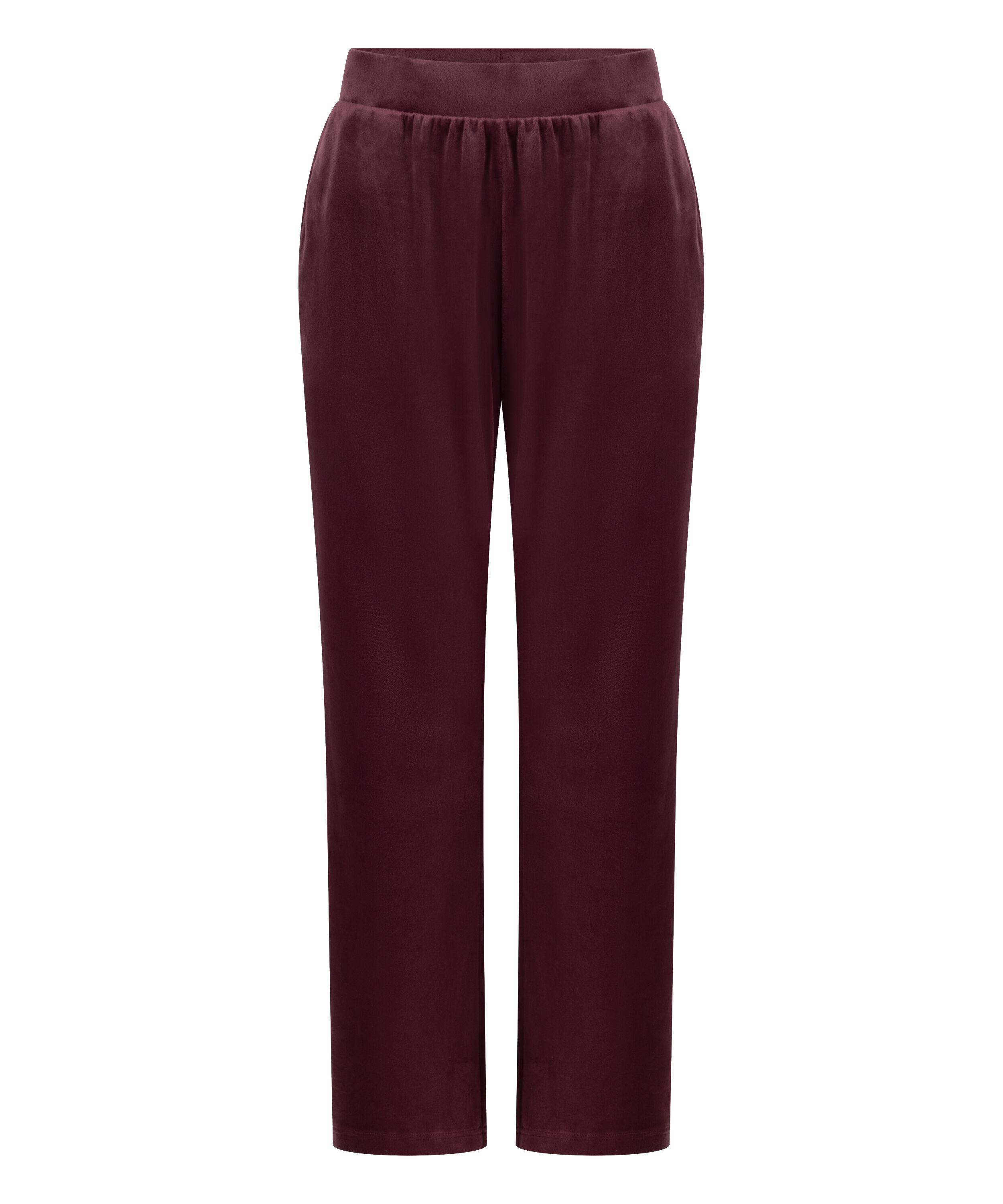 Pantalon de pyjama velours, Rouge