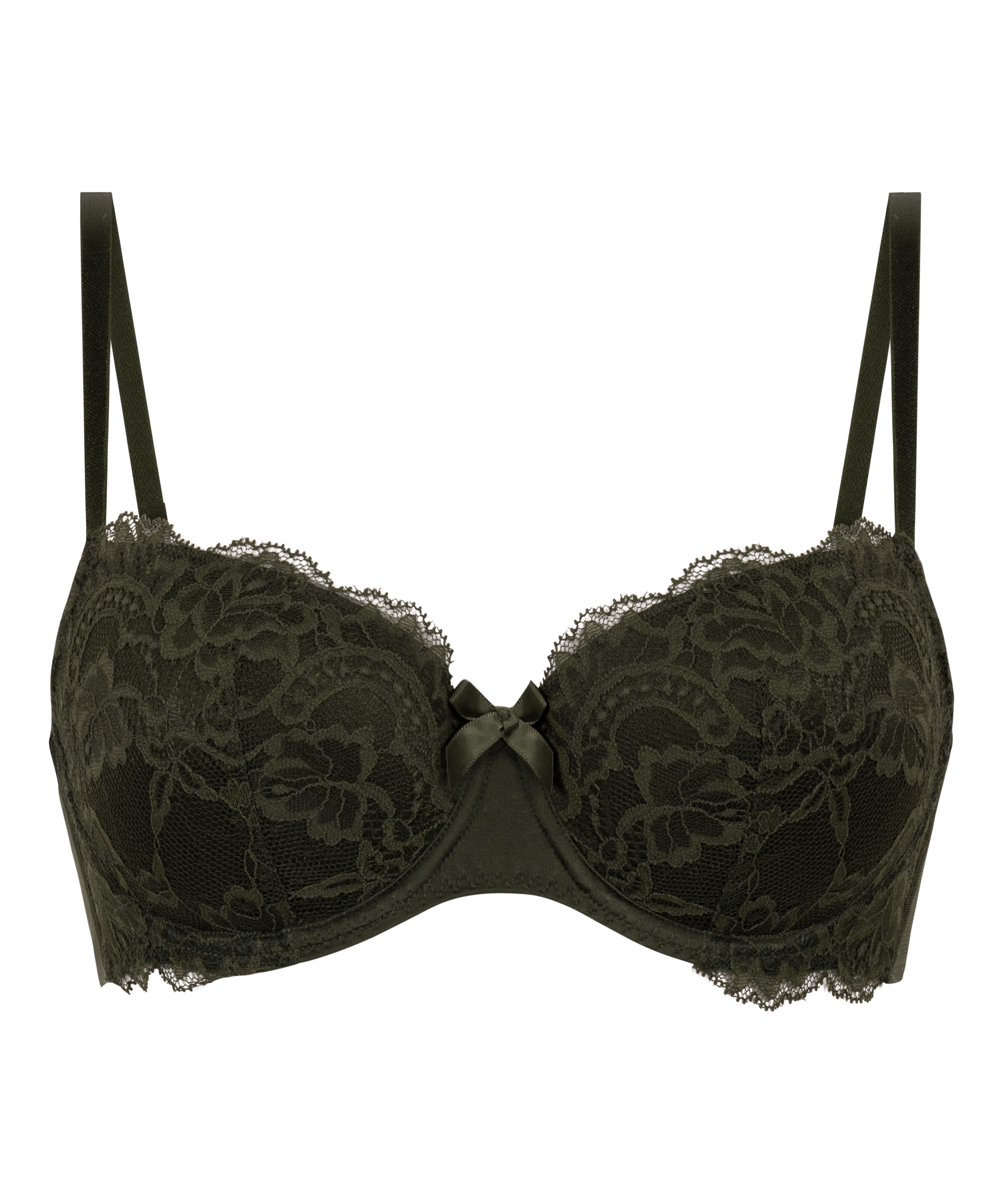 Soutien-gorge &agrave; armatures pr&eacute;form&eacute; Teddy, Vert, main